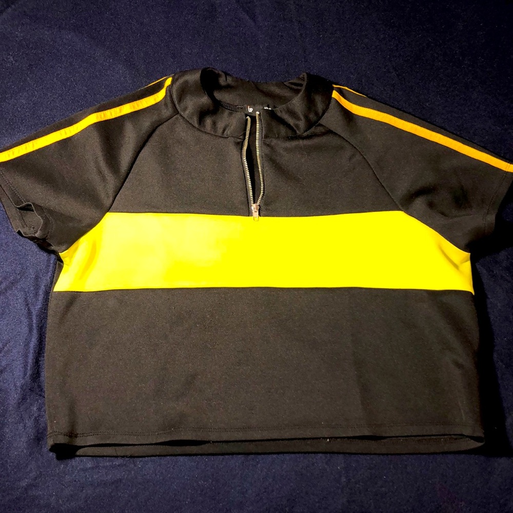 Racer Crop Top